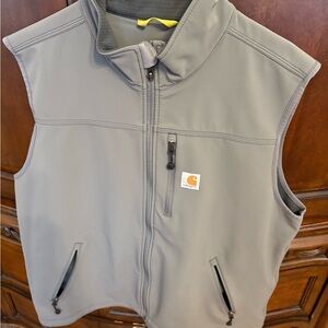 Carhartt Charcoal Zip-Up Vest